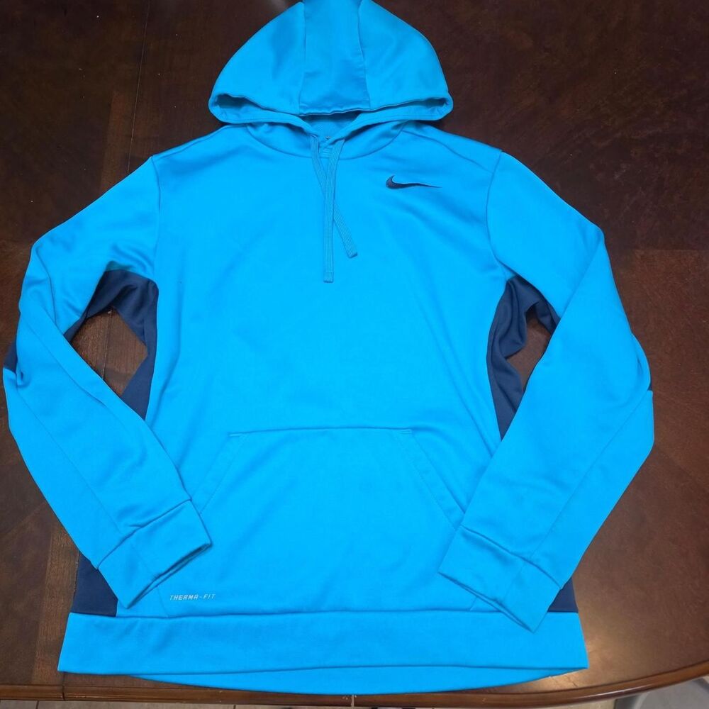 Nike Blue and Navy Hoodie